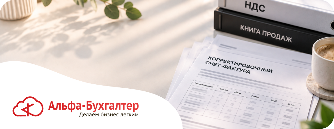 Как отразить корректировочный счет-фактуру в декларации по НДС